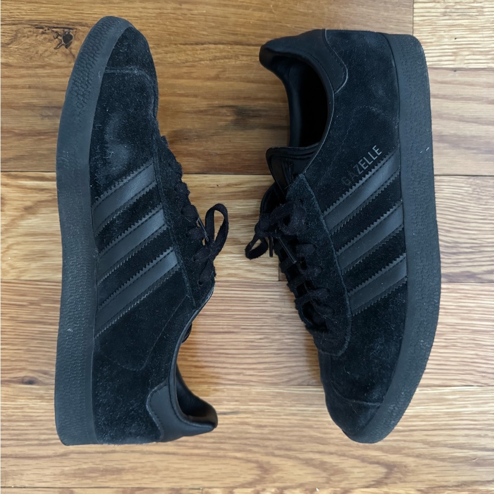 Adidas Black Gazelle Sneakers